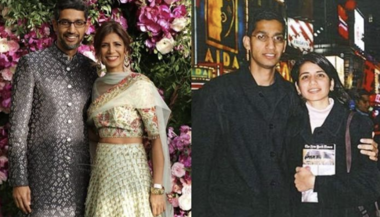 sundar pichai and wife