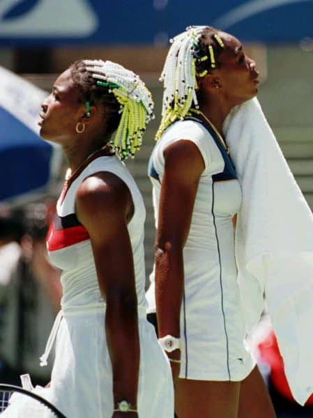 venus williams and serena doubles champions