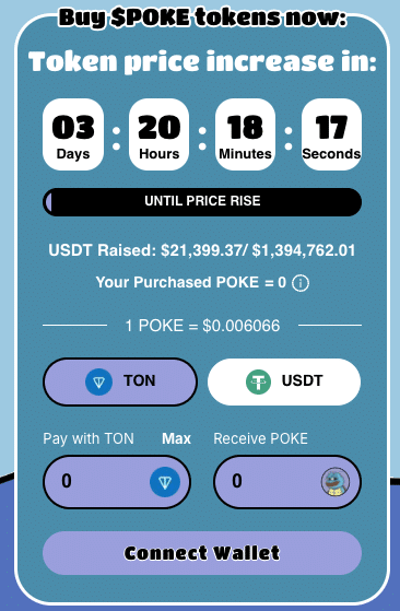 POKE presale