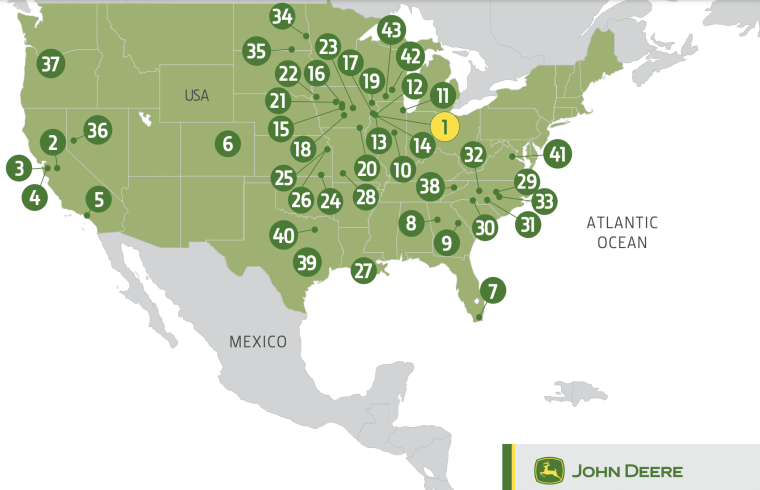 John Deere US Locations