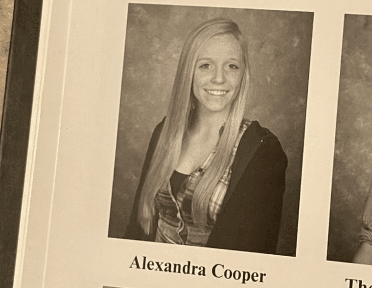 alex cooper yearbook