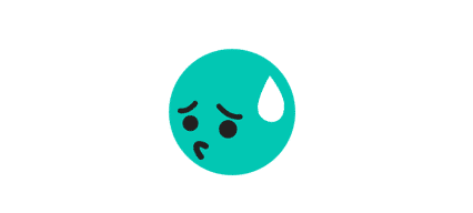 embarrassed tiktok emoji