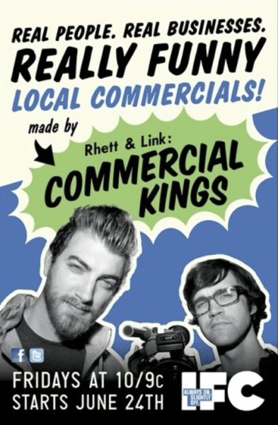 rhett and link commercial kings