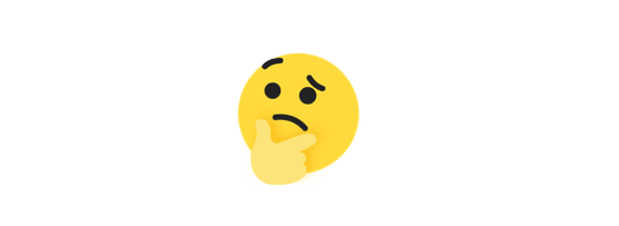 thinking tiktok emoji