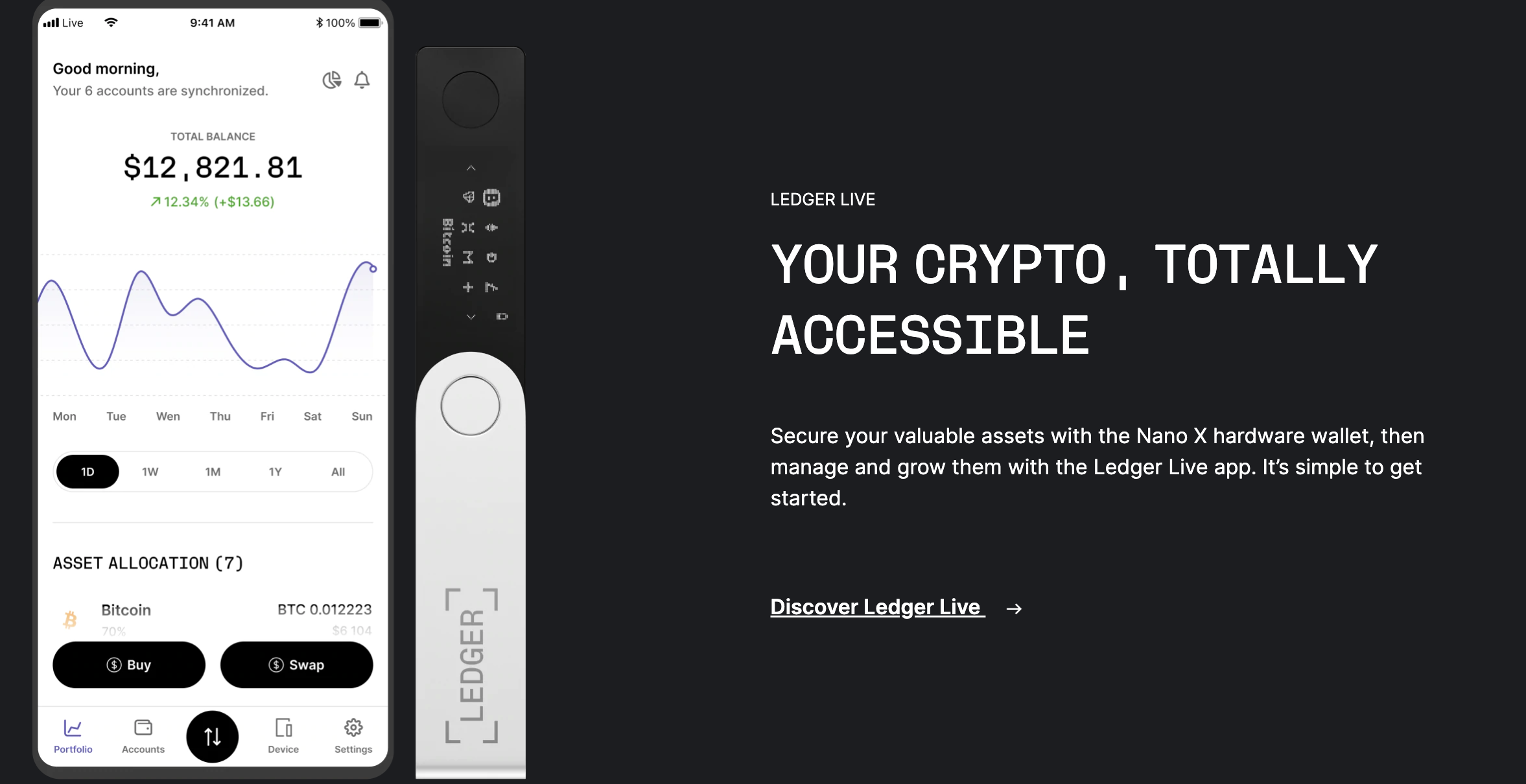 Ledger Nano X – 最佳硬件以太坊钱包 