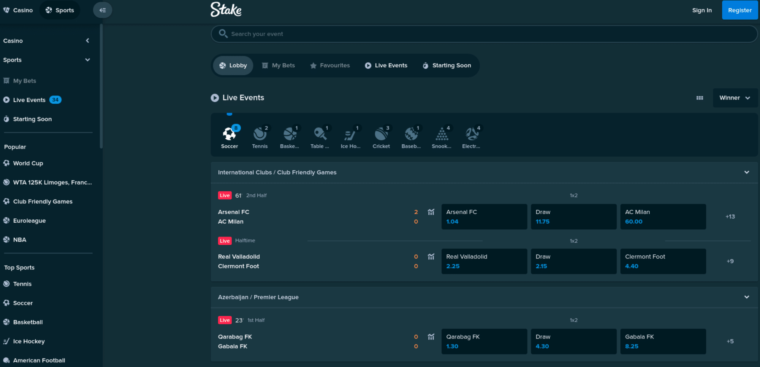 stake.com 加密赌场