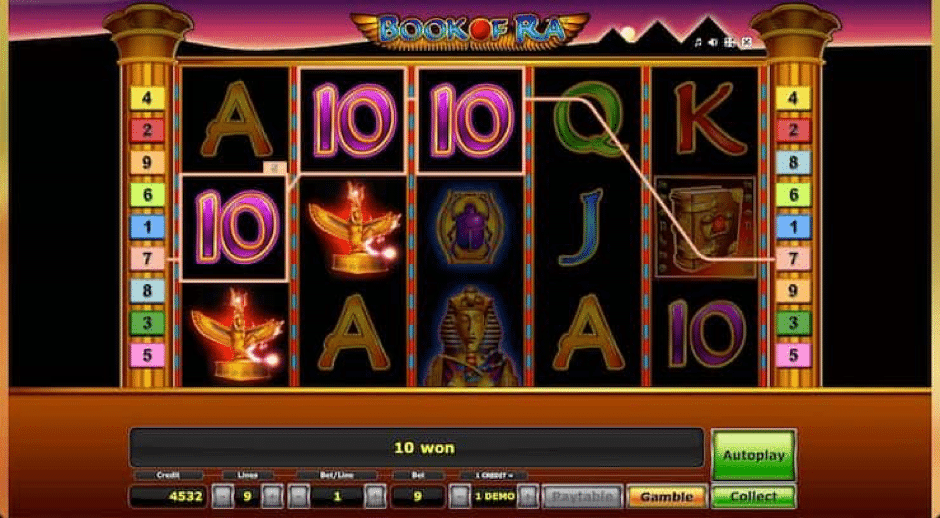 Book of Ra slot 老虎机游戏