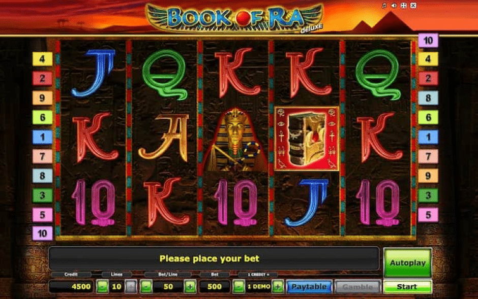 Book of Ra slot 老虎机游戏