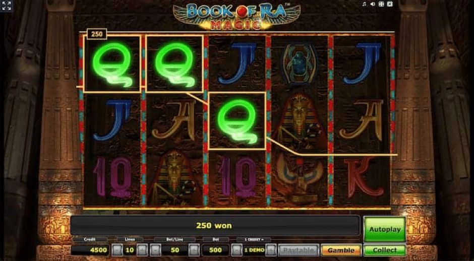 Book of Ra slot 老虎机游戏