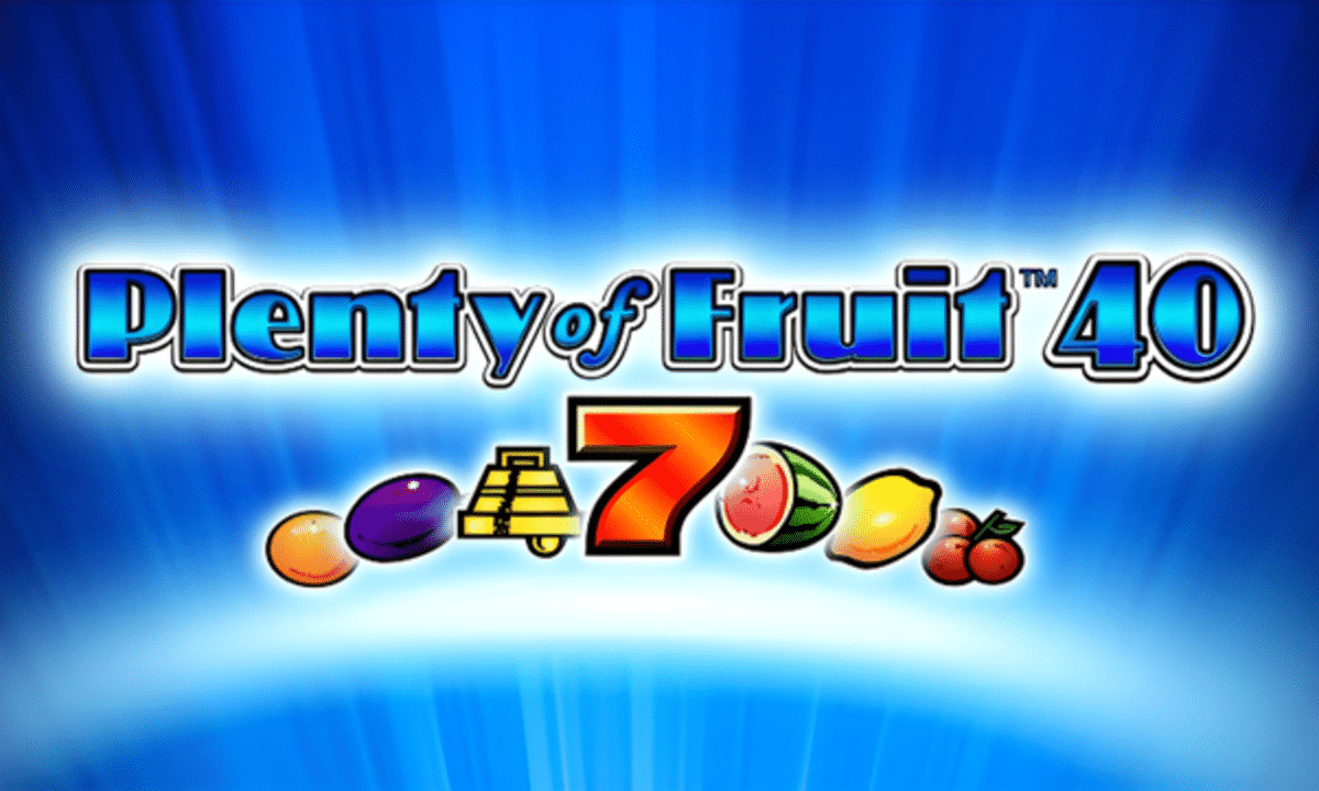 丰富的水果 老虎机游戏 Plenty of Fruit 40 Slot4