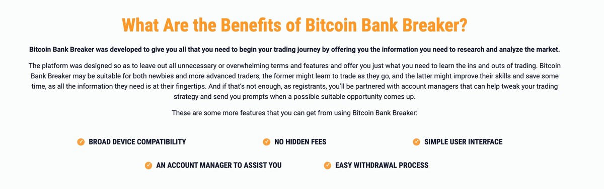 Bitcoin Bank Breake