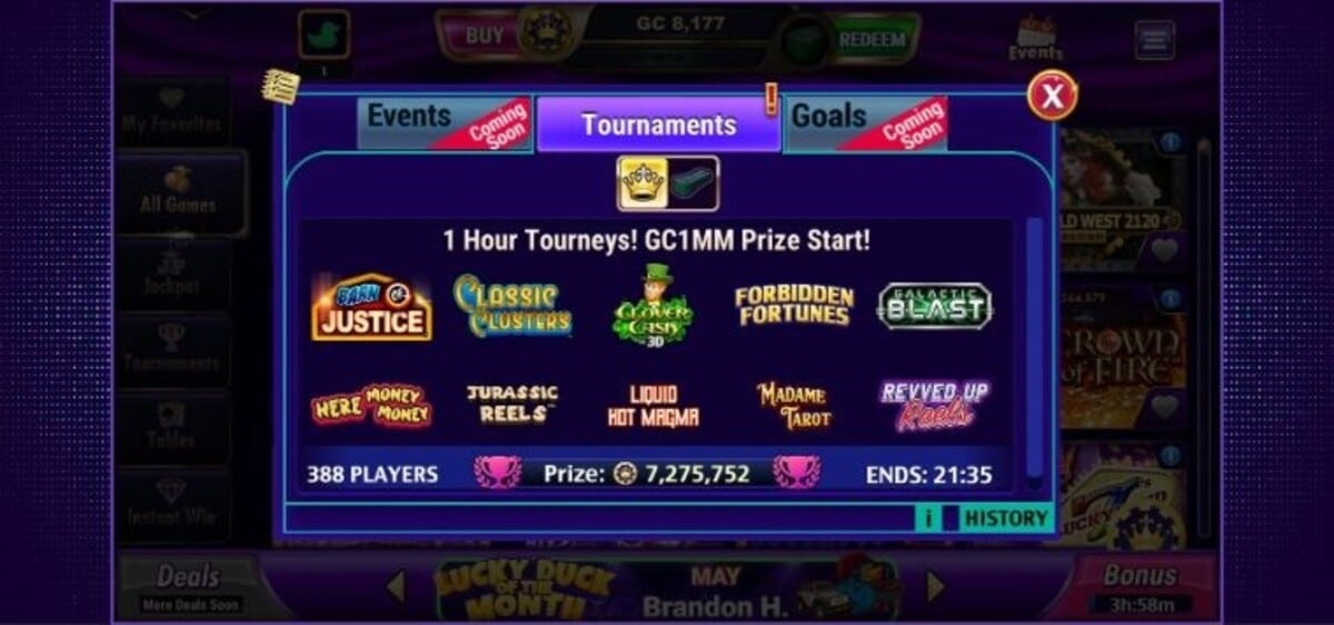 slot tournaments 老虎机锦标赛