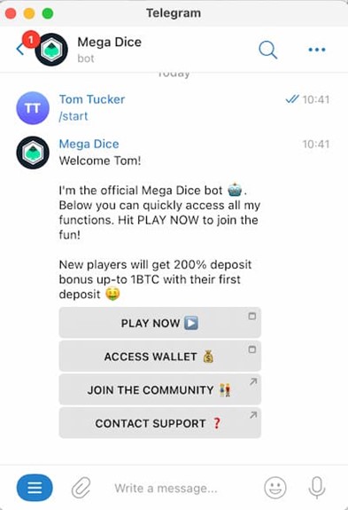 Telegram Game电报游戏